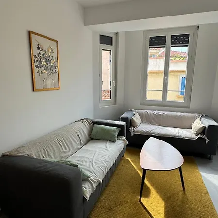 Apartman Le Fabuleux 3 Bedrooms Air Conditioning 6 People Perpignan